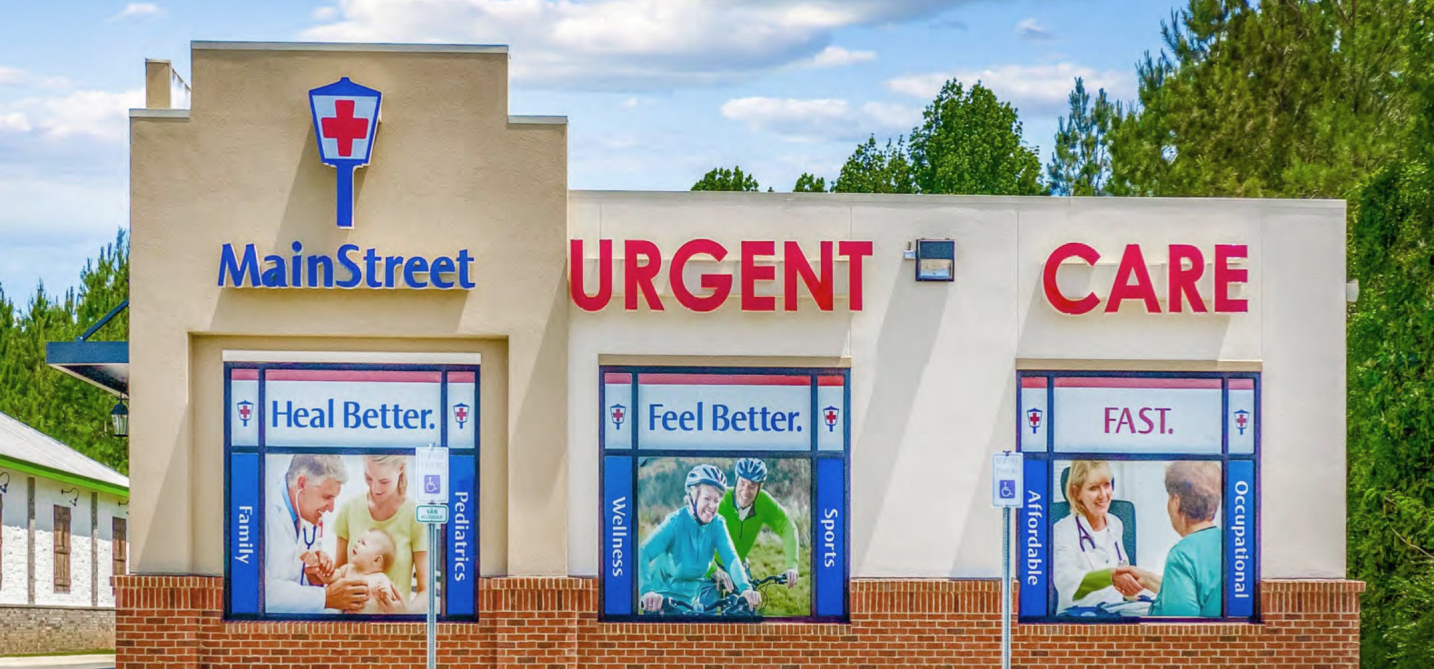 Built in 2017 and located less than one mile from the DW McMillian Regional Hospital, this location is occupied