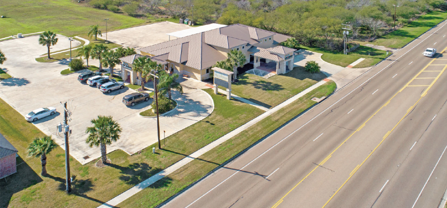 This property is located across the street from several medical providers,